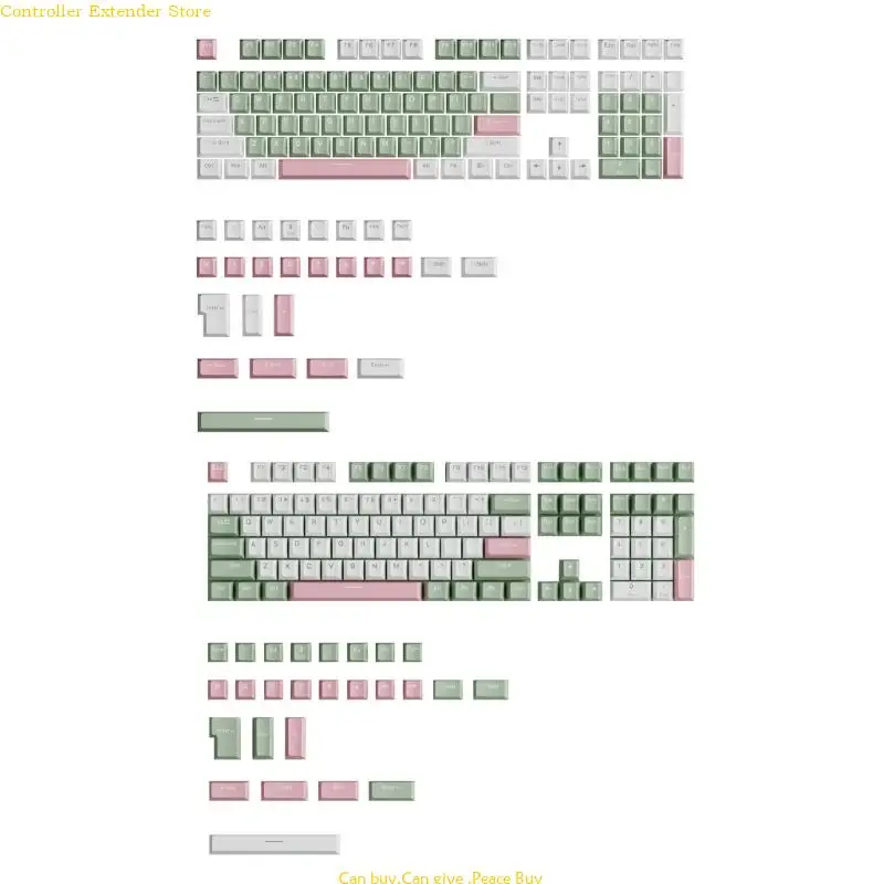 Ergonomic OEM High Two Tone Injection Molded Keycaps for Gaming Mechanical