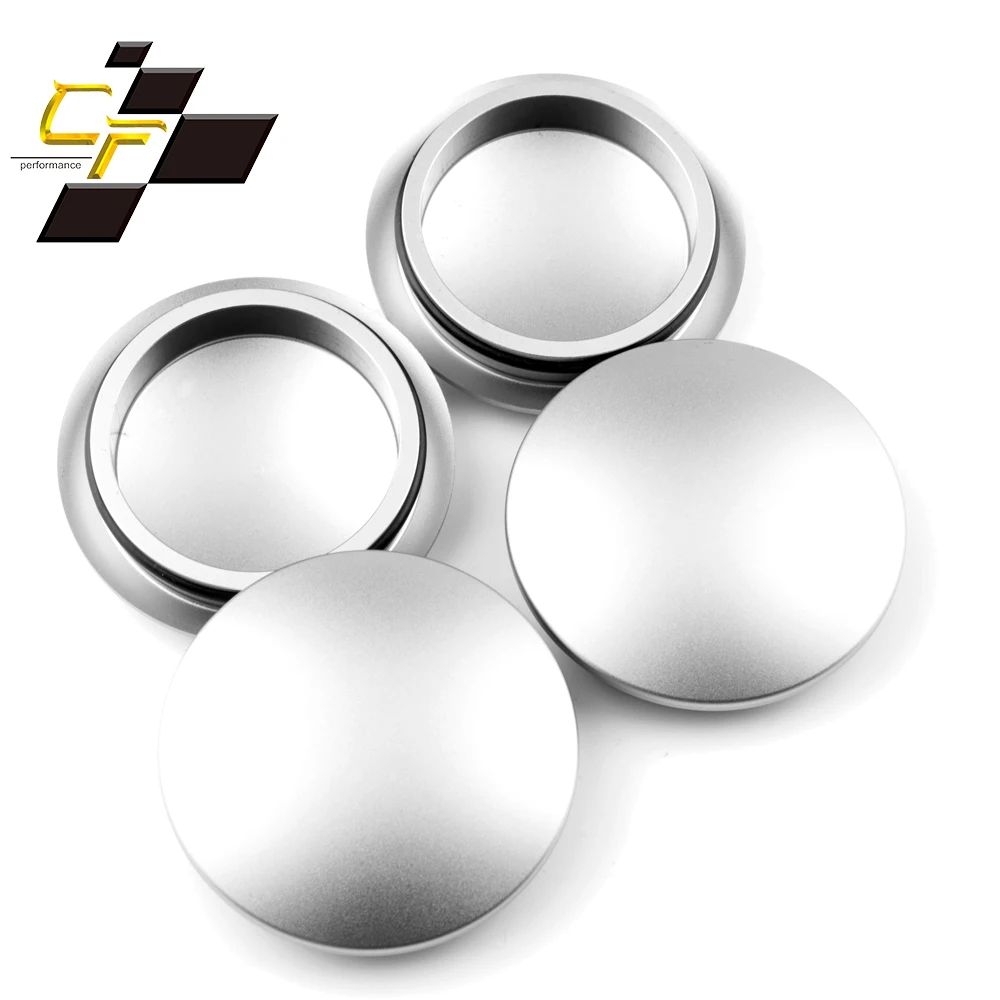 4pcs 69mm 56mm Metal Wheel Center Cap For Rim Hub Refits Styling Superior Quality Auto Accessories Silver