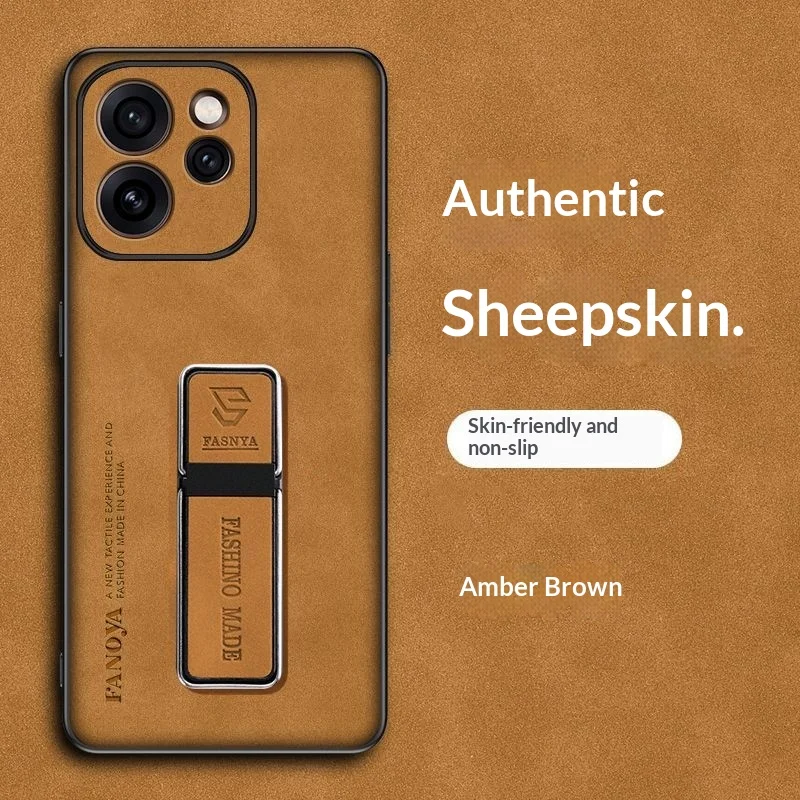 حافظة لهاتف OPPO Reno 15 14 pro حافظة فاخرة من الأغنام غير اللامعة لهاتف OPPO Reno15 pro ممتص للصدمات Funda