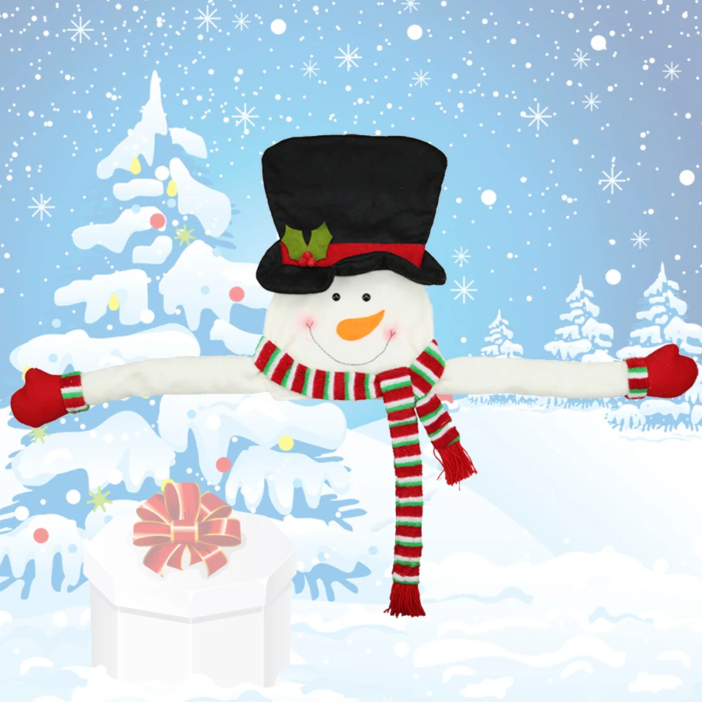

Snowman Treetop Star Pendant Decoration Decorate Decorations Holiday Ornaments for