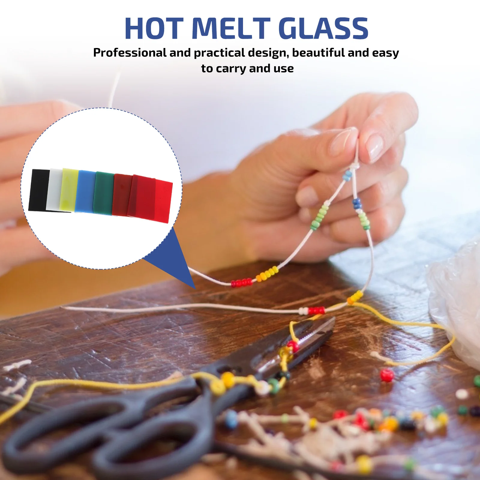 

Kiln Fusing Supply Diy Jewelry Making Accessories Glass Decoration Fusing Glass Sheets
