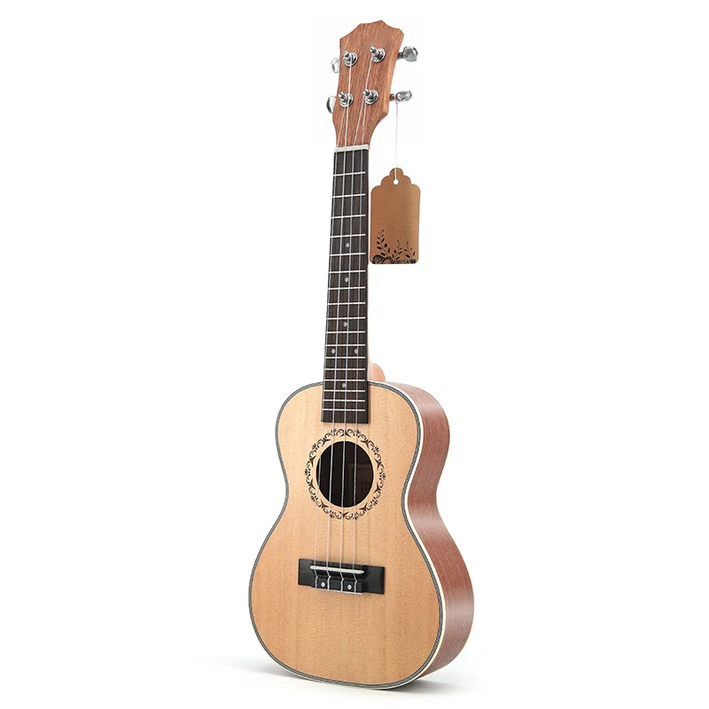 23 Inch Ukulele Wooden Electroacoustic Ukuleles Children Adults Practice 19 Tone Ukulele Beginners Entry Level Small Ukuleles