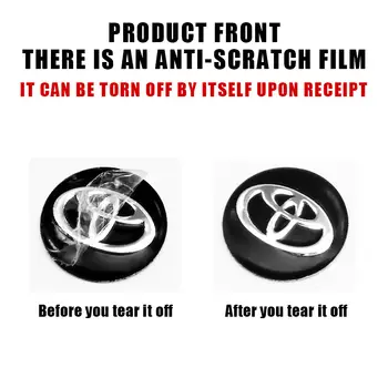 6 ks 3D hliníkové logo auta dálkové ovládání klíč emblém samolepka pro Toyota Škoda Audi MINI Fiat Mazda Ford atd. příslušenství 10 nejlepší prodej Samolepka s logem Škoda Key - №5