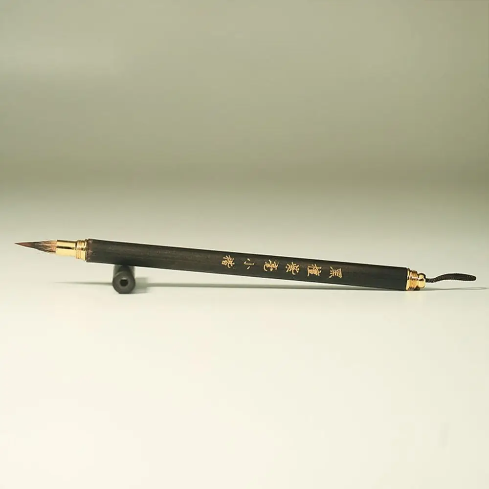 

Calligraphy Brush Art Paint Brush Chinese Brushes Crisperding Chinese Calligraphy Brush Wolf Hair Wooden Handle
