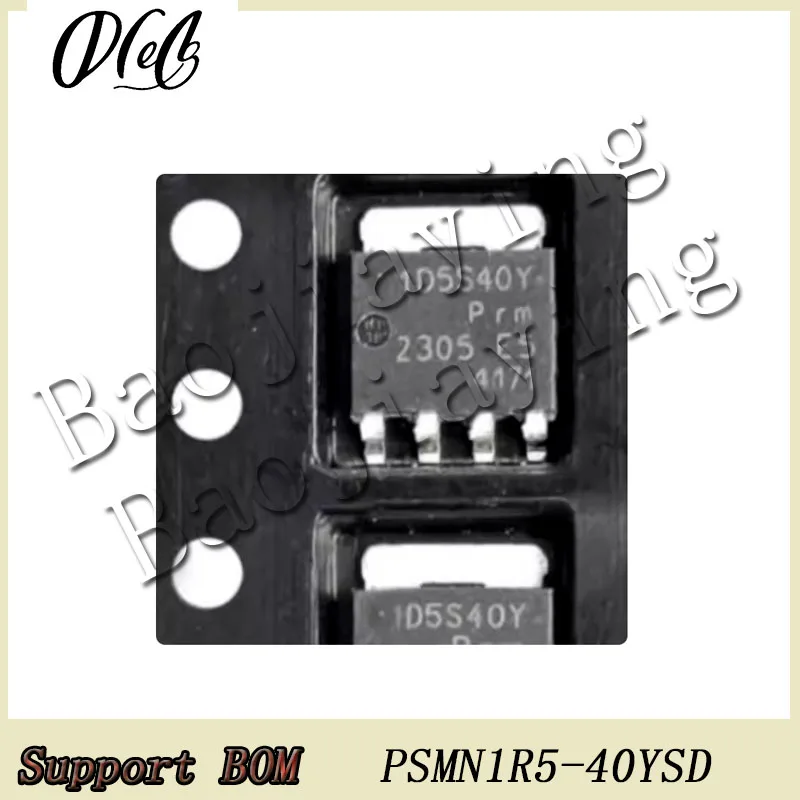

10PCS/Lot PSMN1R5-40YSD MARK 1D5S40Y SOT-669 MOS 240A 40V IC Chip