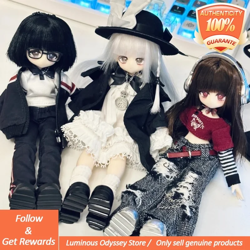 

8-точечная подвижная кукла Mjd Momotale, серия для тела девушки, слепая коробка, шарнирная фигурка, модная игрушечная фигурка, орнамент, коллекционная