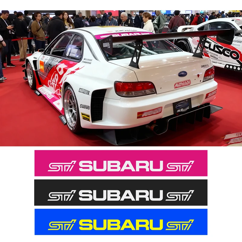 

SUBARU STI Front windshield car sticker Subaru Leopard windshield sticker decal decal