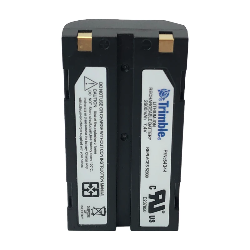 Batterie pour GPS Trimble, 2600mAh, 7.4V, 54344, 5700, 5800, MT1000, R6, R7, R8, Dini03, 6 pièces, 4 pièces