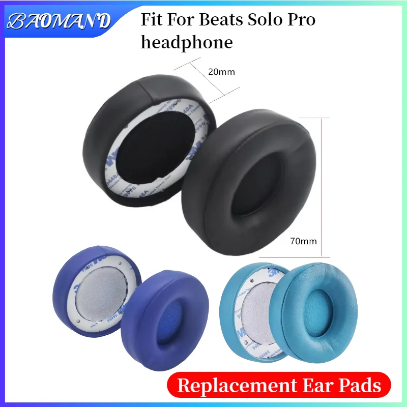 

Ear pads for Beats Solo Pro Headphones Ear Cups Cover Earpad Repair Parts