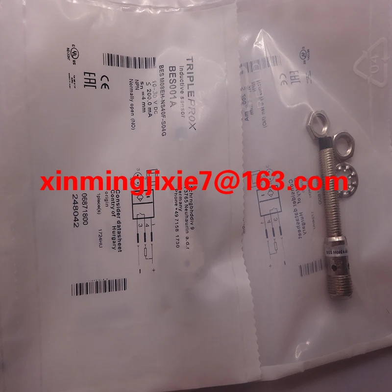 Original stock sensors are selling well  inductance approach switch  BES001E BES M08EH-POC40F-S04G  warranty