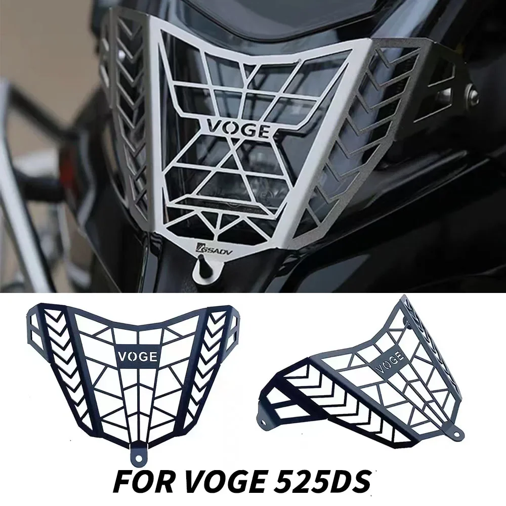 For Voge 525DS 525 DS Headlight Lampshade Headlight Protective Cover