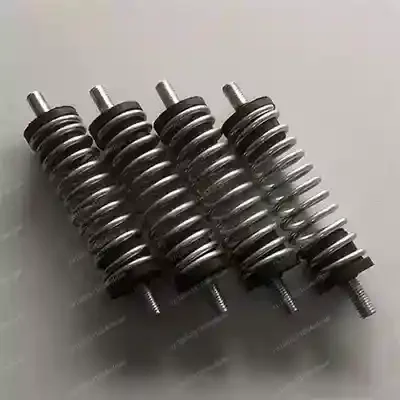 Rotary vibrating screen spring base | Galvanized shock absorption accessories to improve the sieving stability of the teamachine