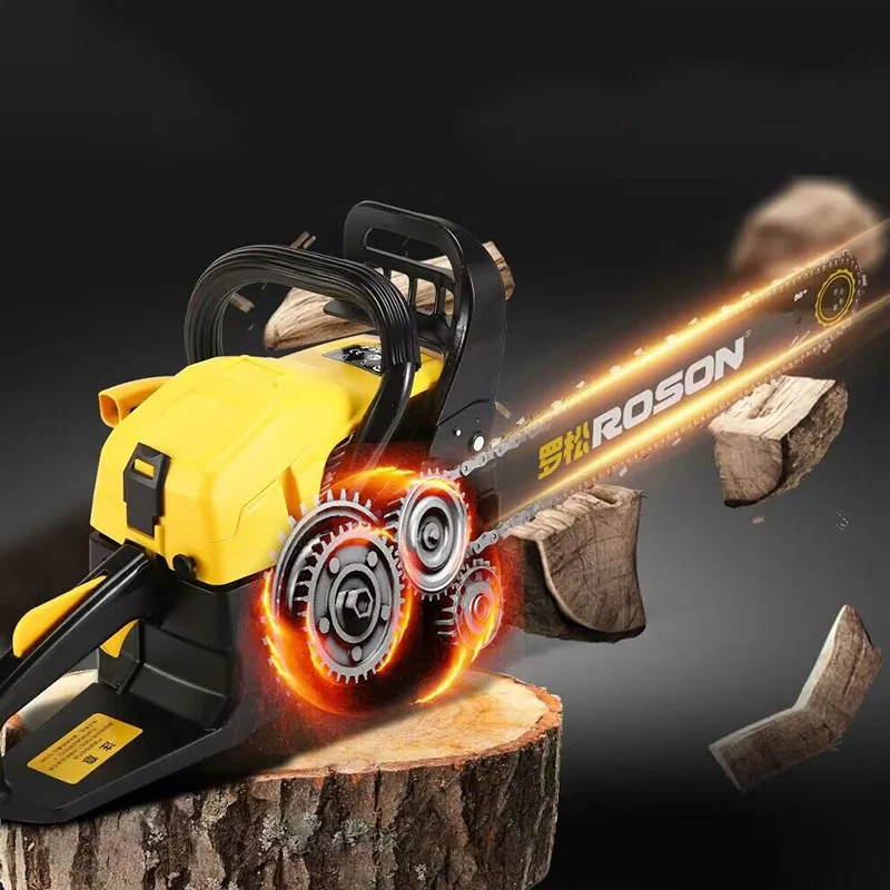 58CC chainsaw logging saw high-power small portable chain saw chain saw gasoline saw logging multi-function