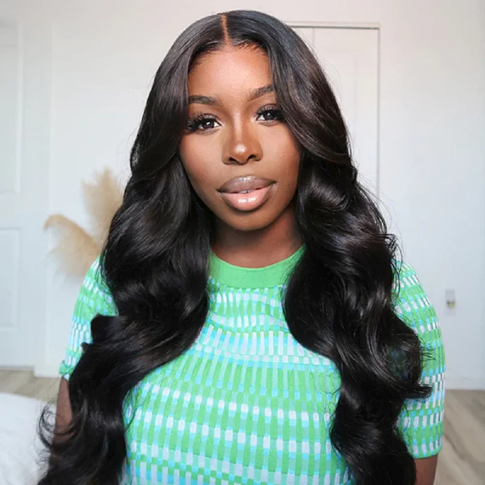 

7x5 Glueless Wig Pre Plucked Pre Cut Wig For Women 180 Density Body Wave 7x5 Brazilian Glueless Wig Human Hair 30inch