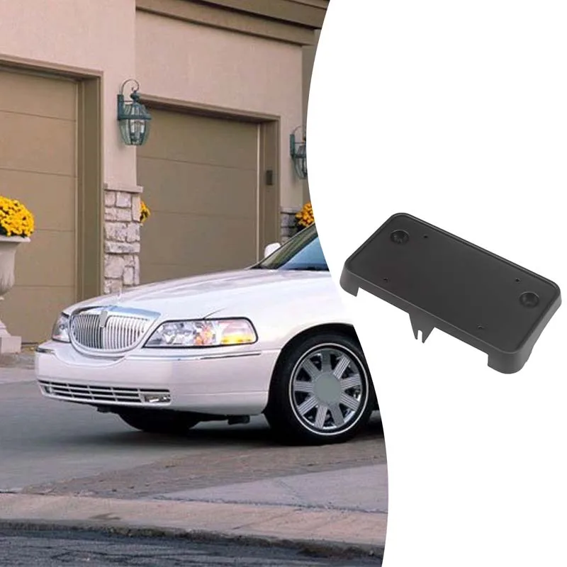 

Набор из 1 предмета, черный АБС-пластик для Lincoln Town 2003-2011, кронштейн переднего номерного знака автомобиля, автомобильные аксессуары OE: 3W1Z17A385AAB | FO1068117