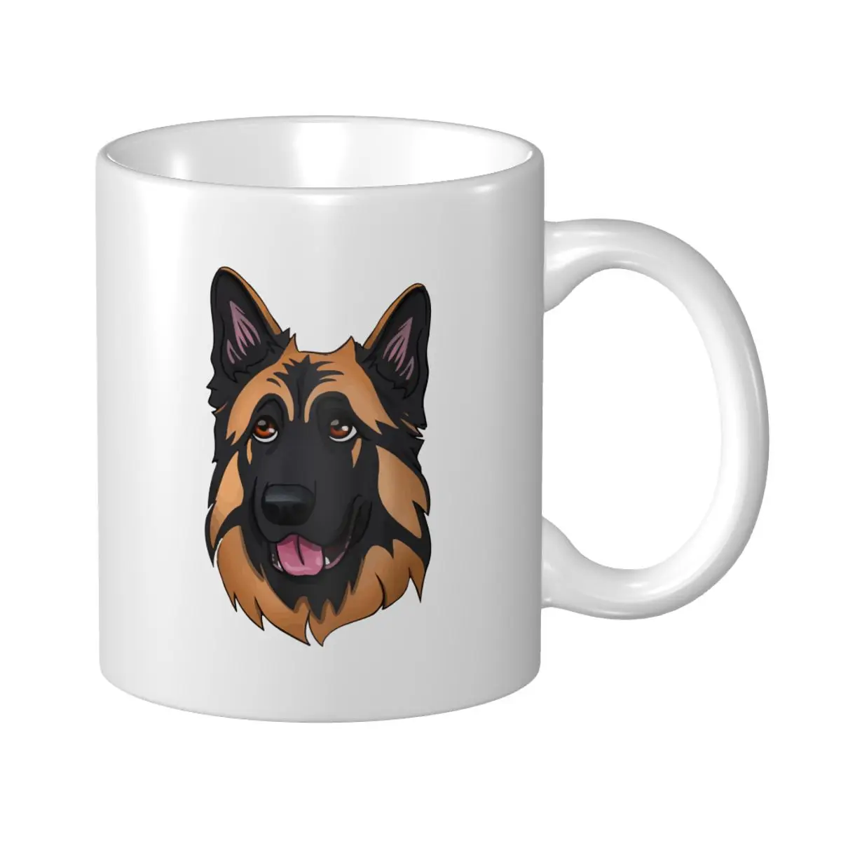 Mark Cup Mug Dog German Shepherd Coffee Mugs Tea Milk Water Cup Travel Mugs For Office Home