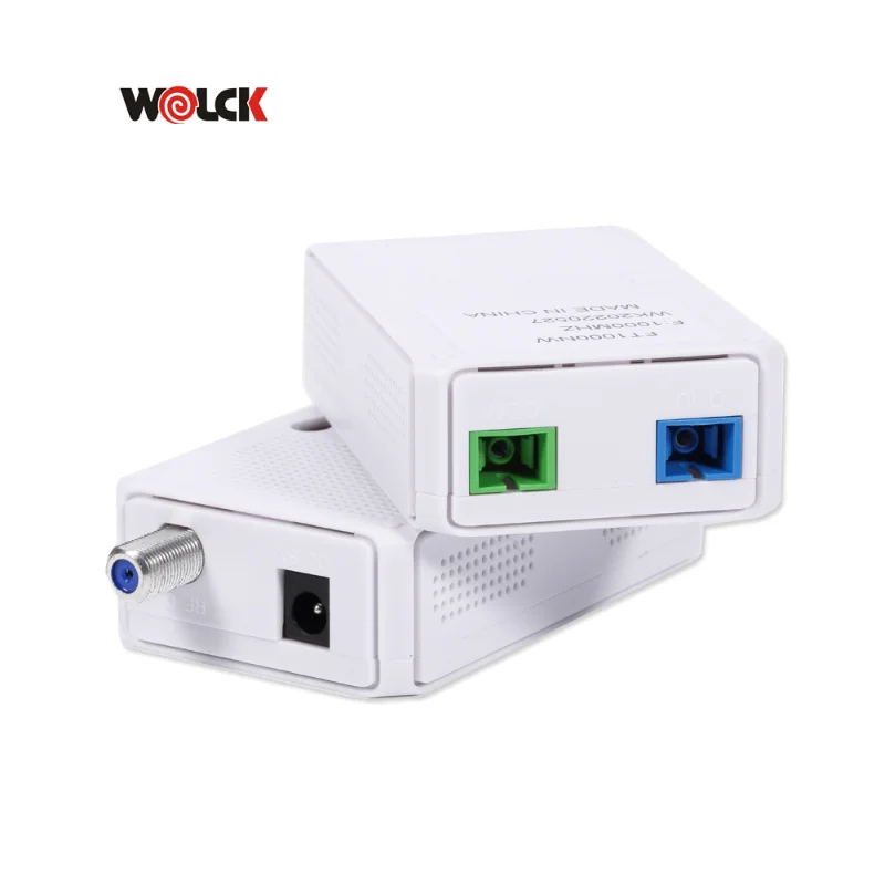 3PCS Wolck Digital TV Receiver CATV WDM Mini Simple Fiber Optical FTTH Node with SCAPC SCUPC