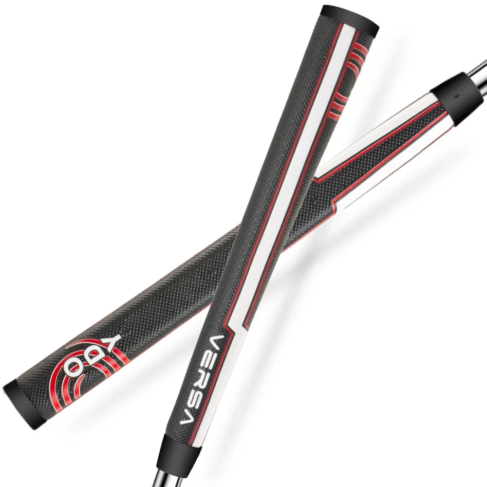 

New Versa Putter Golf Grips Midsize Golf Putter Grips Rubber 58R Golf Putter Grips Black/Red