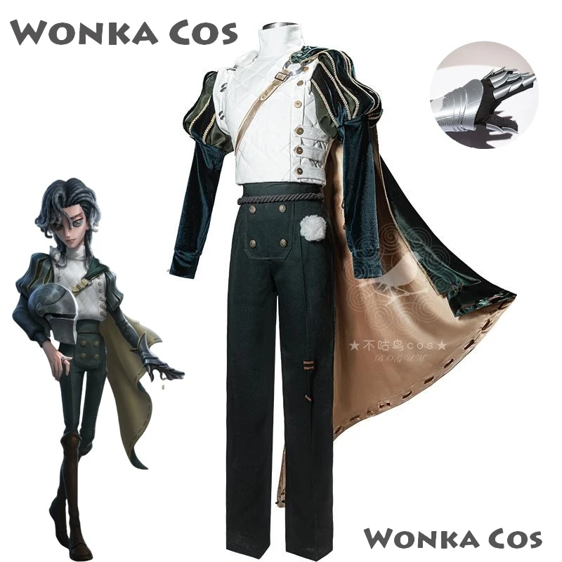 Game Identity V Knight Survivor Fashion Cosplay Costume Cos Anime Party Uniform Hallowen Play Role Clothes Clothing