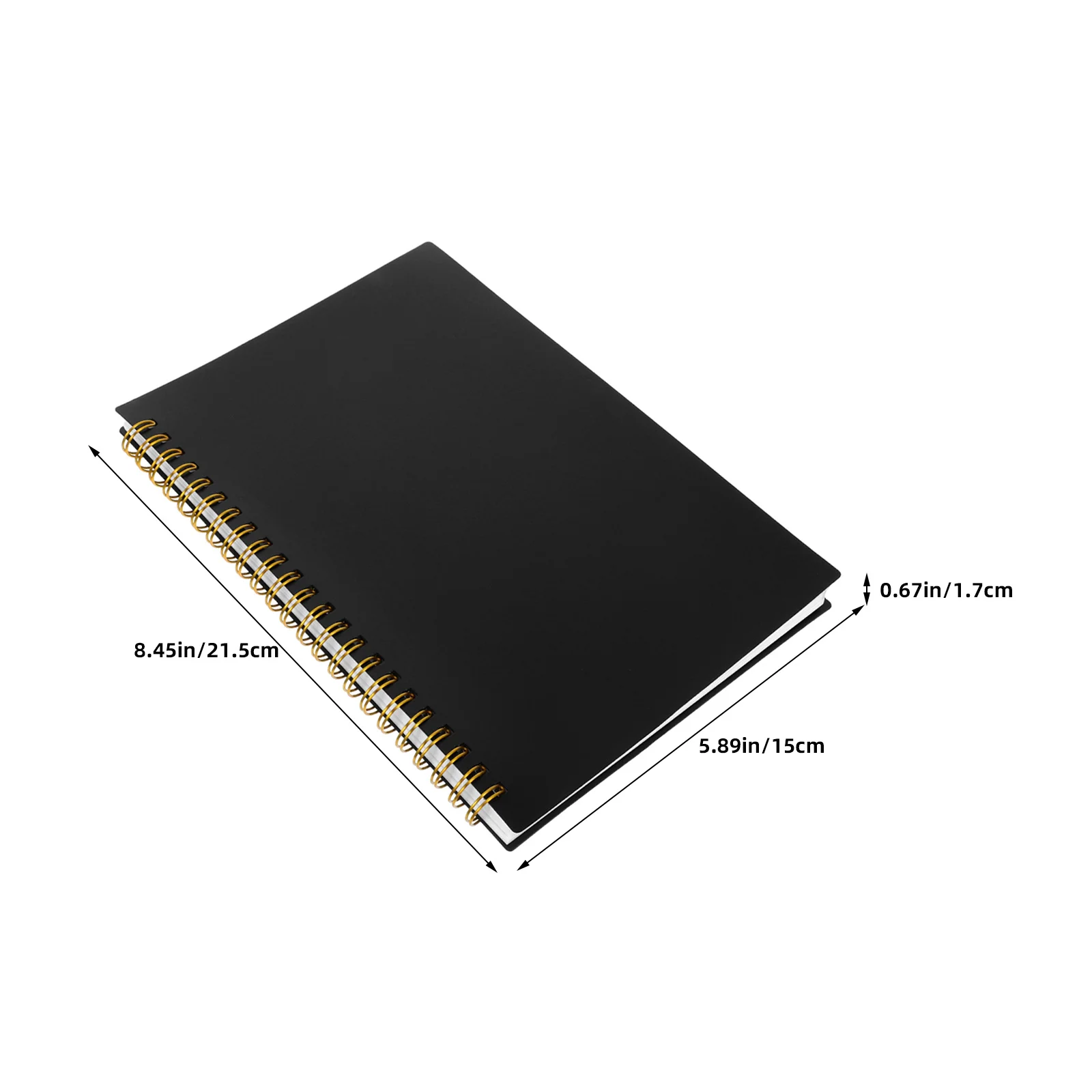 2Pcs Horizontal Lined Ledger Book PP Cover Budget Notebook Planner Home Business Expense Tracker Personal Finance Income Log