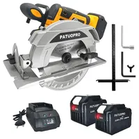 1500W Brushless Circular Saw 6.5 Inch Cordless Electric Saw 165MM Stone Woodworking Cutting Power Tools For Makita 18V Battery