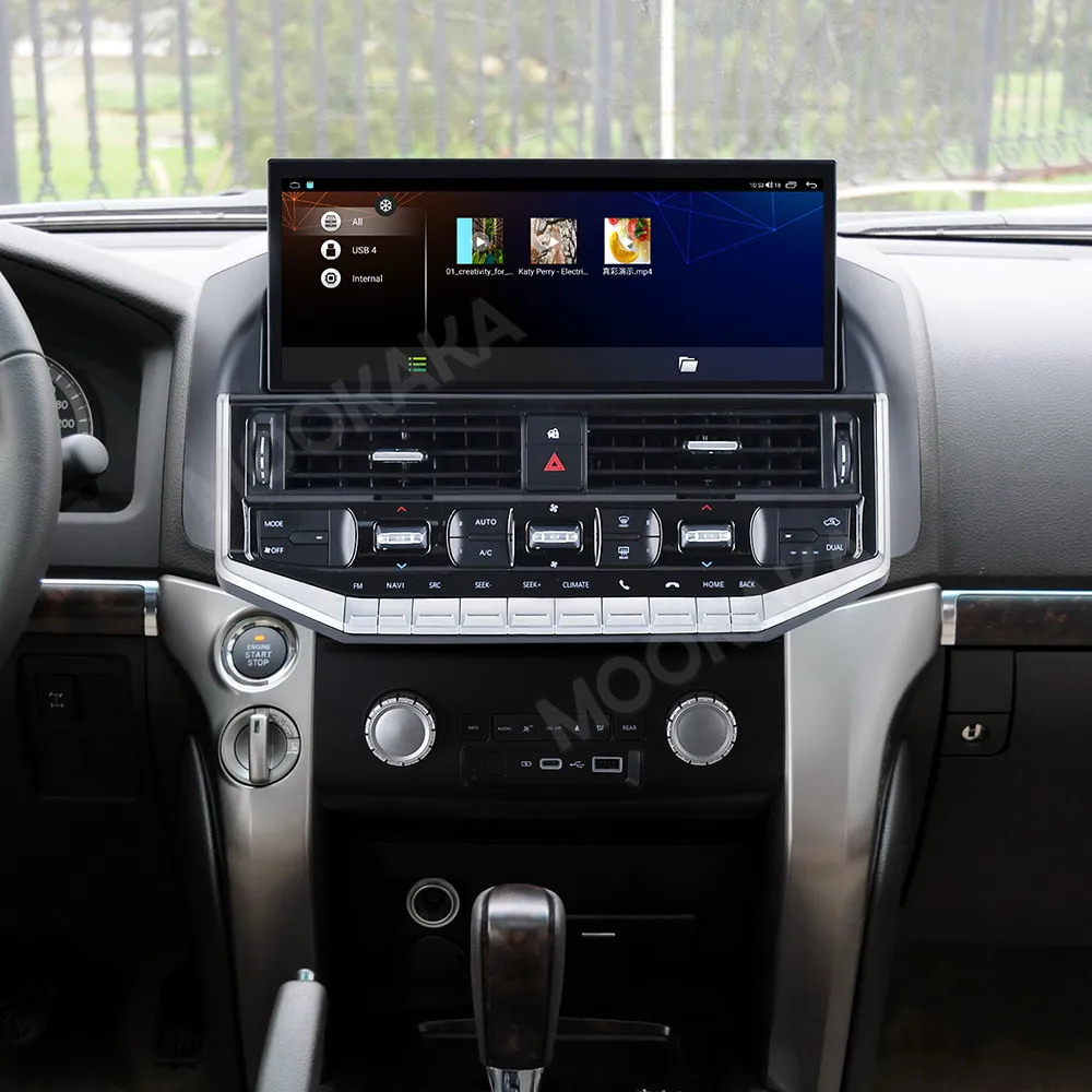 Android 15 Car Radio For Toyota Land Cruiser LC200 2007~2015 Upgrade LC300 GPS Multimedia Player Navigation Car Stereo Head Unit