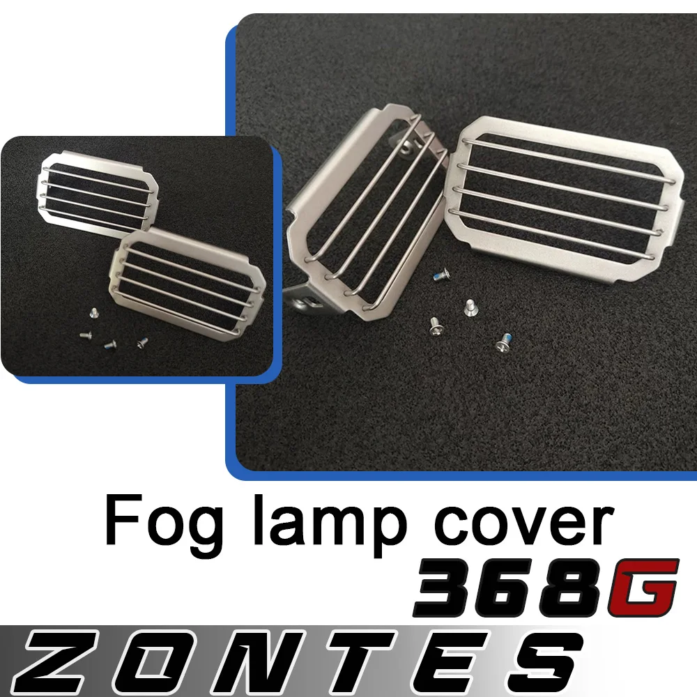 

For ZONTES 368G rally scooter zontes 368g add left and right spotlights fog lights guardrail insurance net accessories