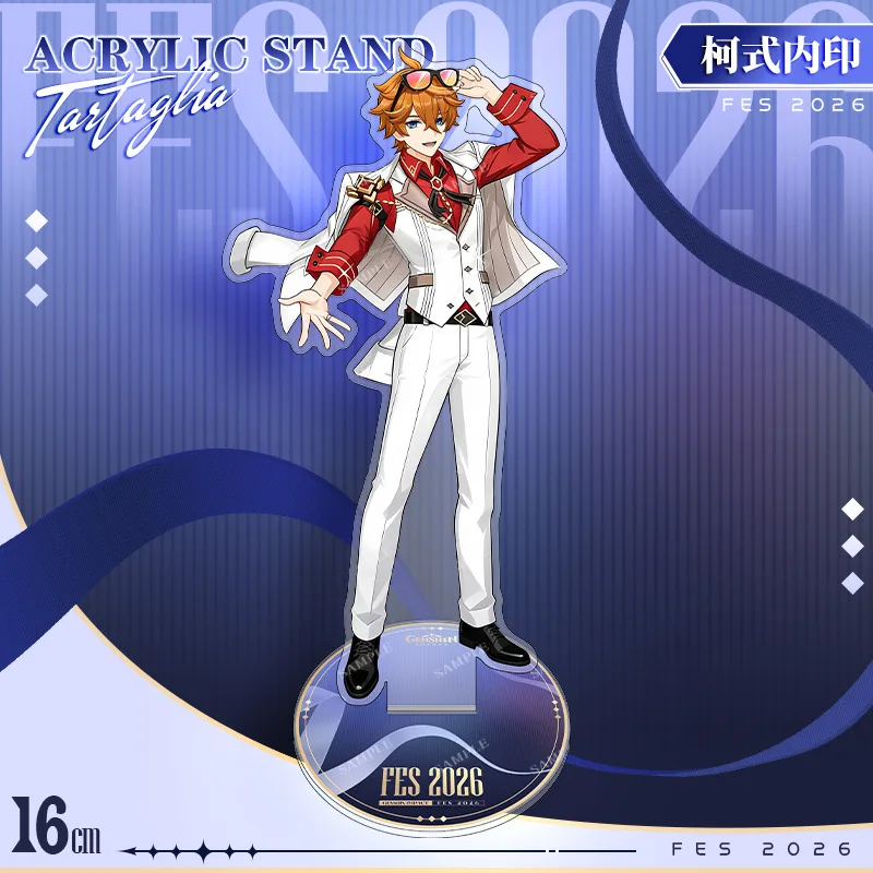 Yuanshen Characters Acrylic Plaque Standee Figure