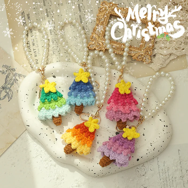 

Christmas Gifts Keychain New Xmas Tree Decorations Holiday Ornaments Christmas Tree Keychain Christmas Ornaments