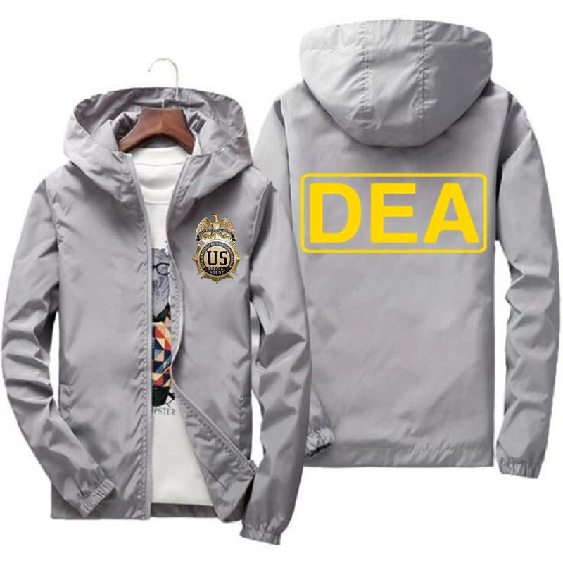 DEA Waterproof Wind Breaker Coat Zipper Hoodie Jacket Quick Drying Sport Outwear Wind Stoper Jacket Raincoat Sport Hot Selling