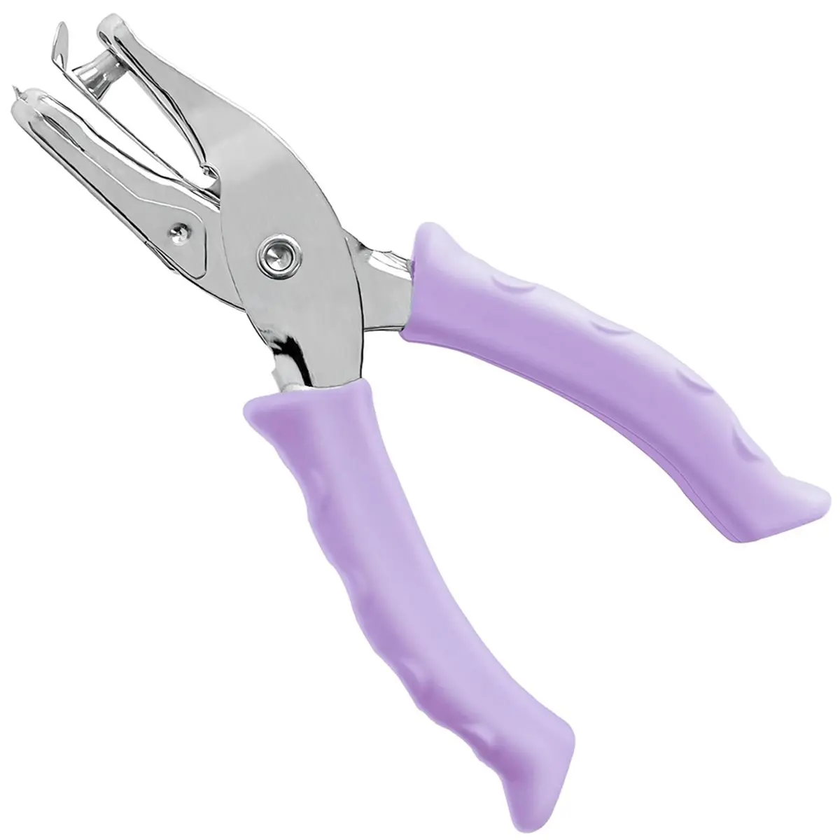 2026 New Single Hole Punch 6MM Hole Puncher for Crafts, One Hole Paper Punch with Soft Grip Handle, Small Hole Punch Adults