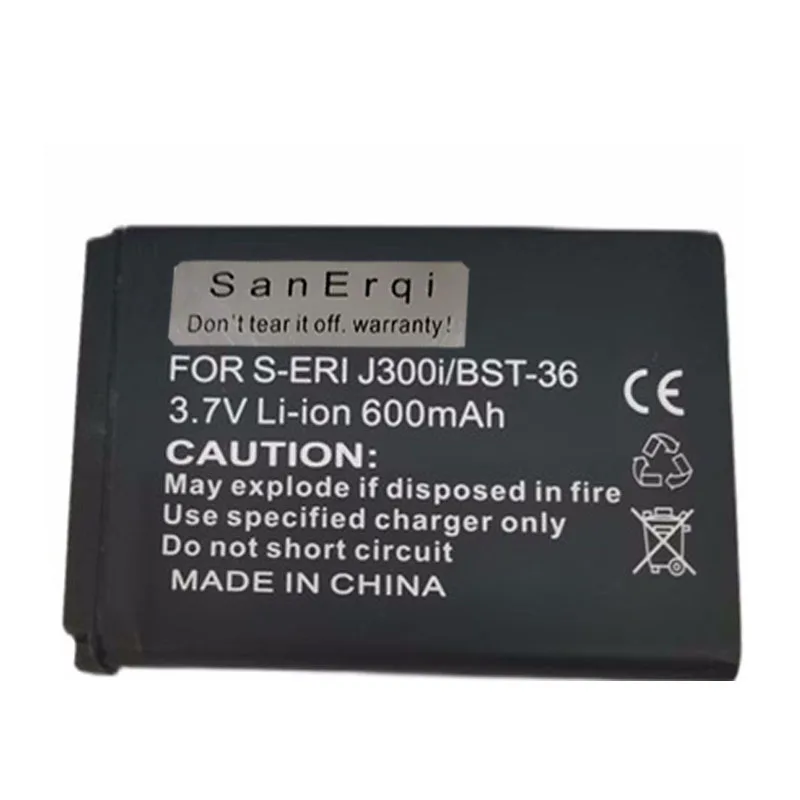 

Аккумулятор BST-36 BST36 для Sony Ericsson Z320i Z550i K310i K320I T270i T280i T258 W200i Z300i Z310i Z558i S800i
