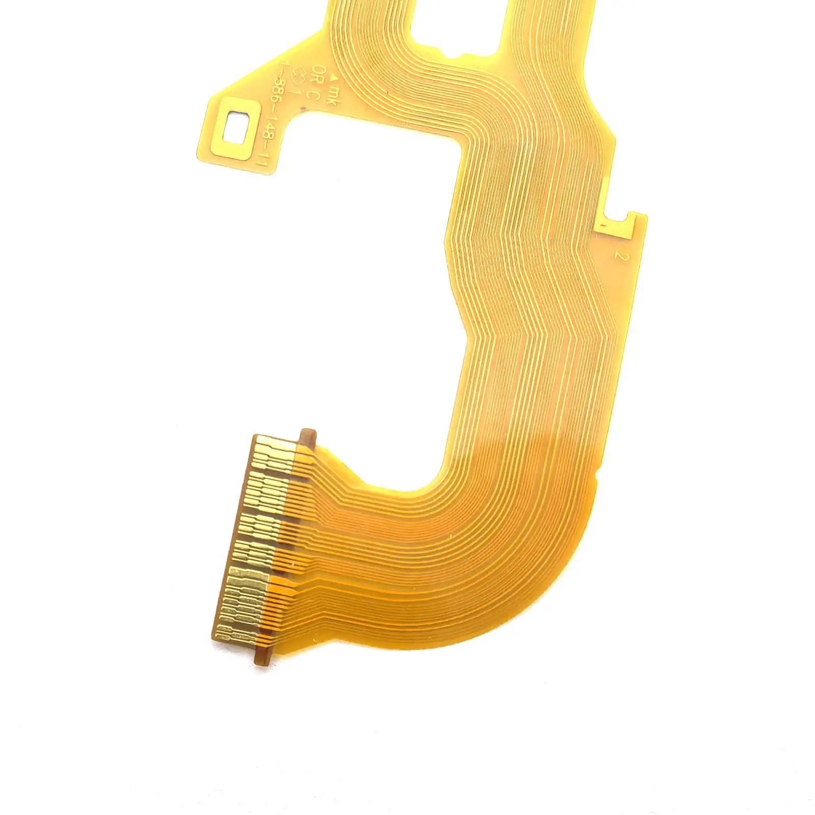 Durable Lens Back Main Flex Cable, Fpc, Yellow, High performance Camera Flex Cable for Dsc RX100, RX100II M2, Replacement Unit