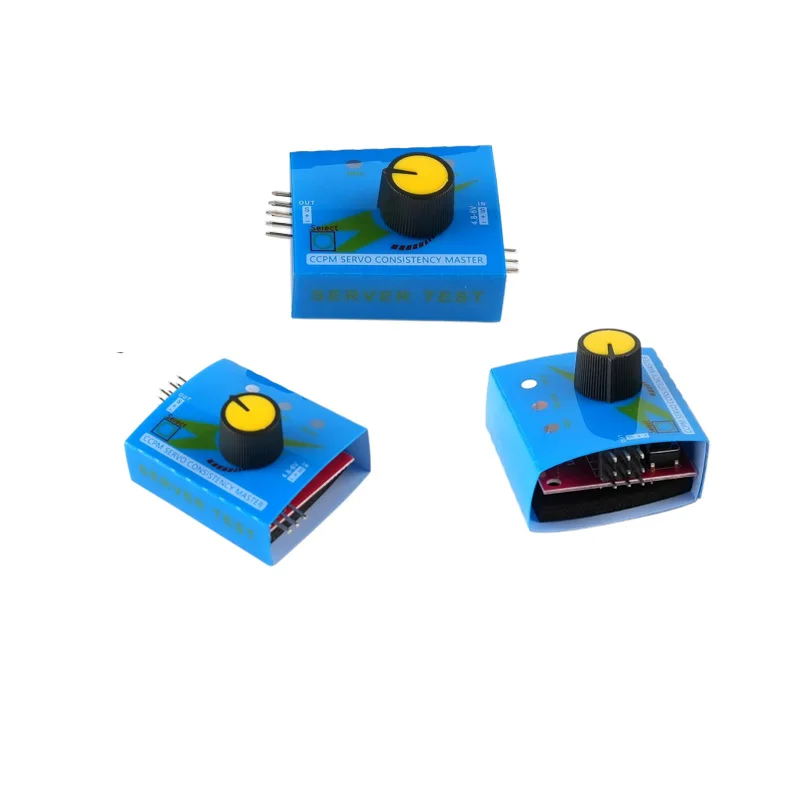 3CH Digital Servo Tester RC Consistency CCMP Master Controller Servos Checker Compatible 4 AA Battery Box Servo DIY Parts for 9G