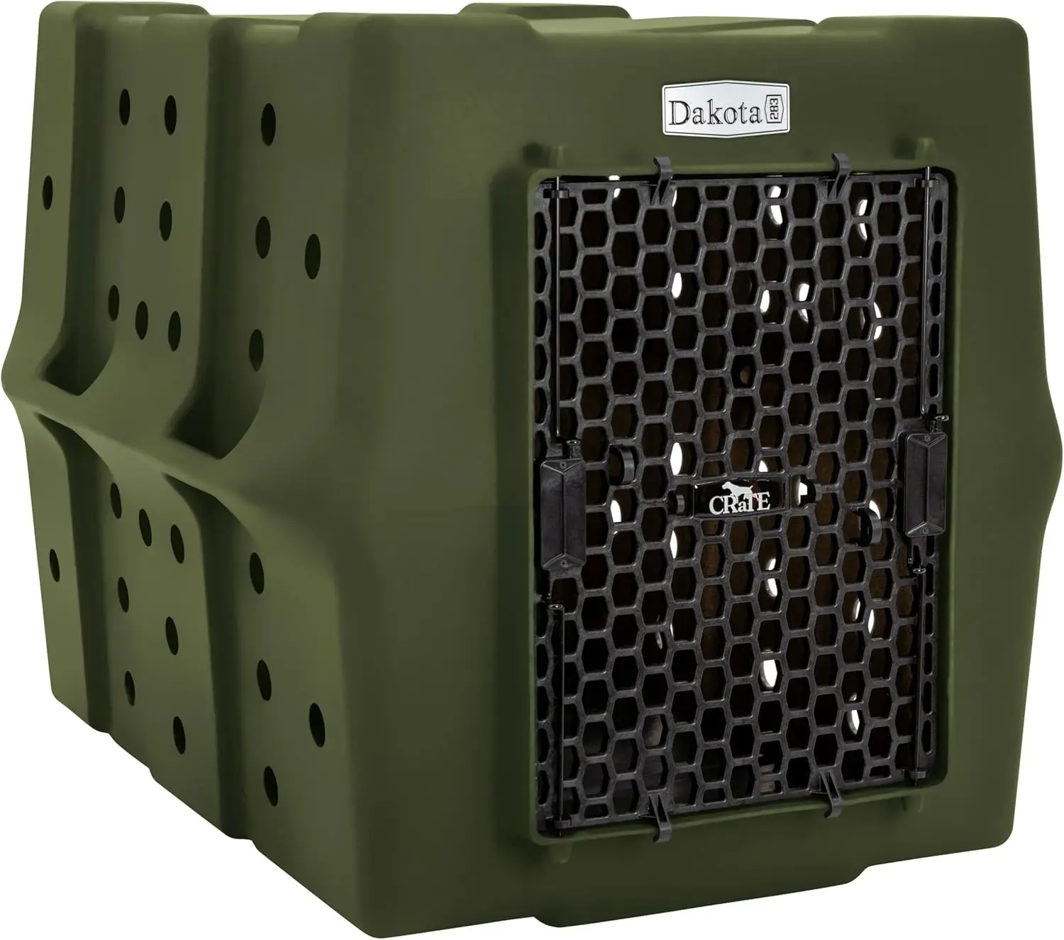 

Dakota 283 Canine Rough and Tough Economy Dog Crate w/Removable Two-Way Door - Heavy Duty Outdoor