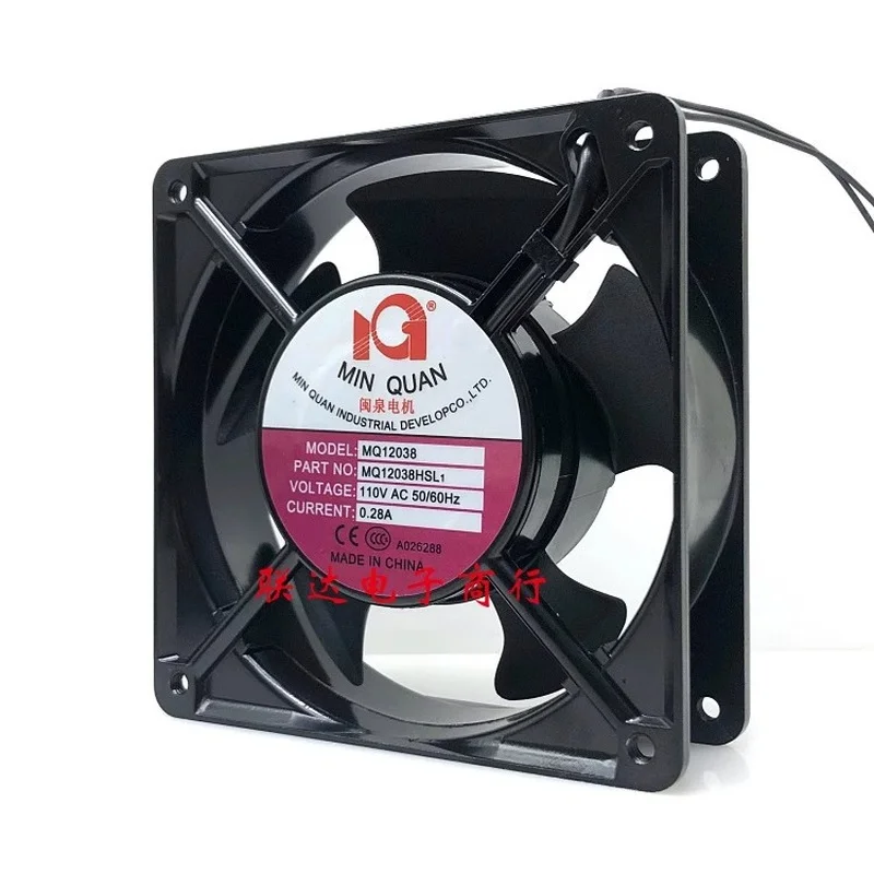 HH for Minquan MQ12038HSL1 AC110V 0.28A 12CM 12038 cooling fan Quality assurance