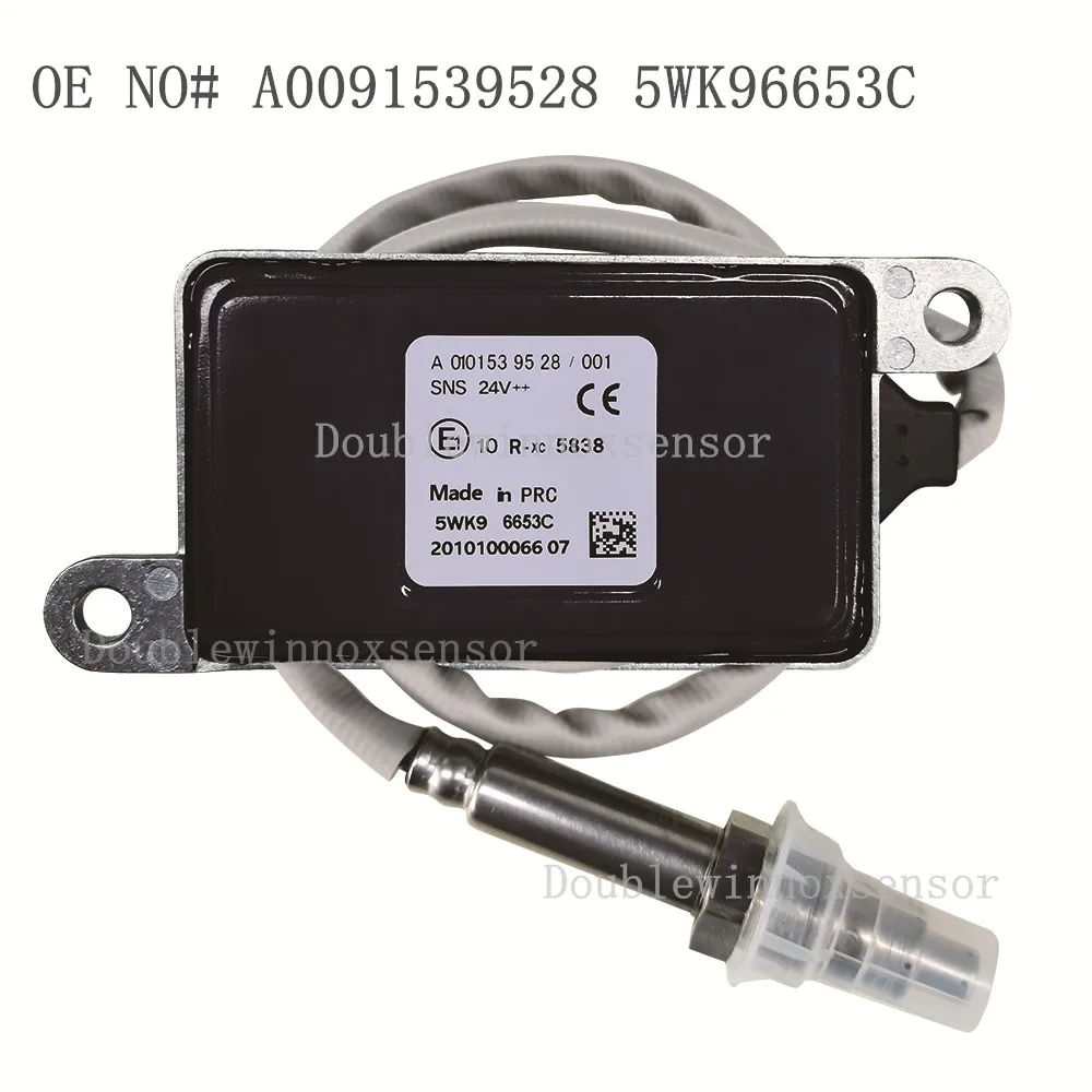 5WK96653B 5WK96653C Nitrogen Oxide NOx Sensor For Mercedes-Benz 24V A0091530028/004 A0091539528