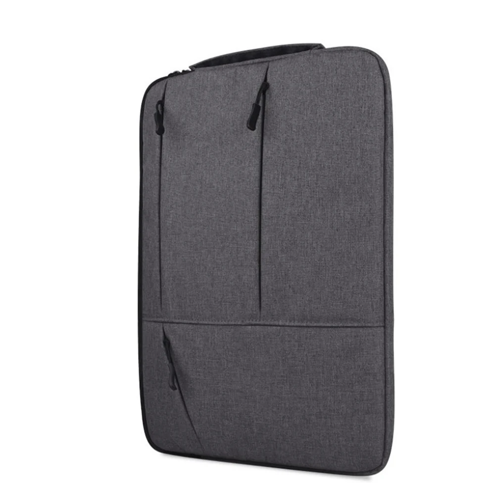 

Multi-functional Water Resistant Laptop Handbag with 2 Side Pockets for 15.6 Inch / Surface / Sleeve Case Cover Bag (Spa
