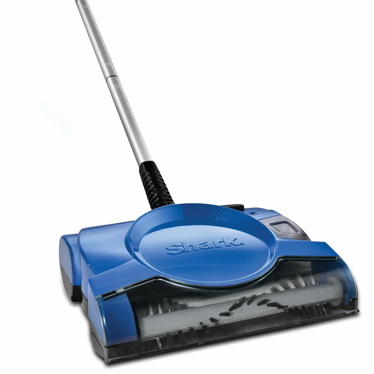 

Rechargeable Floor Sweeper with Motorized Brushroll, Compact Swivel Design, Easy-Empty Dust Cup for All Floors