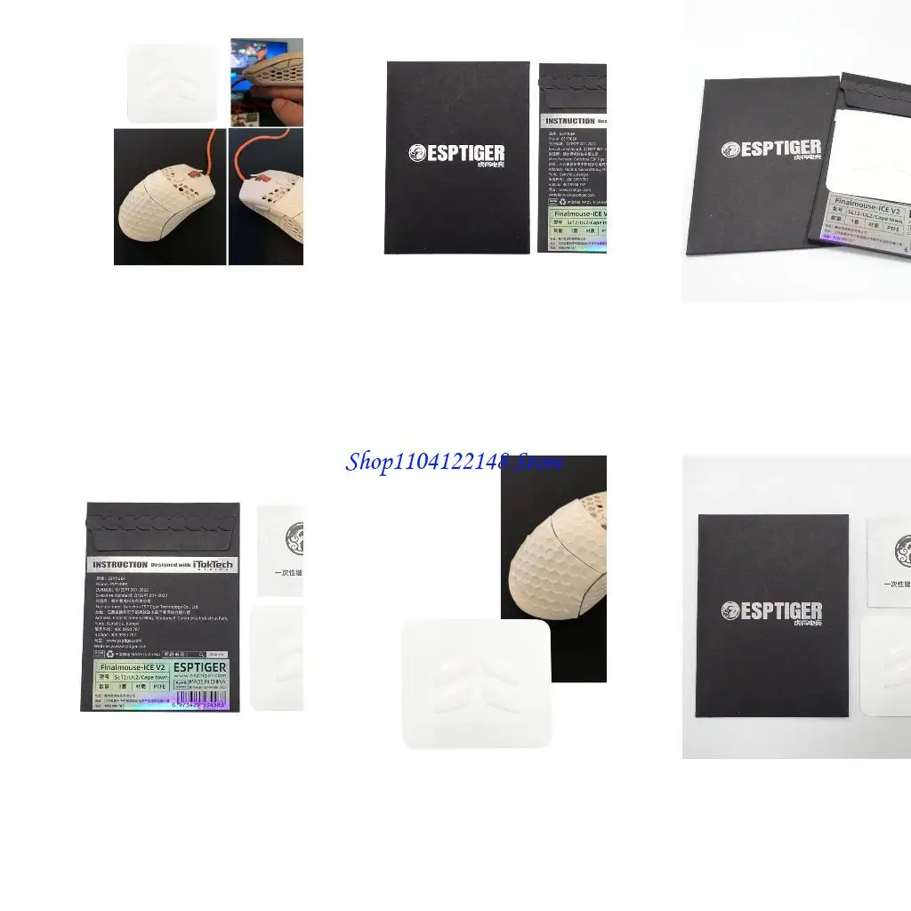 

P9FA ICE версия Gaming Mouse Skates/Feet для Finalmouse Cape Town Mouse Mouse