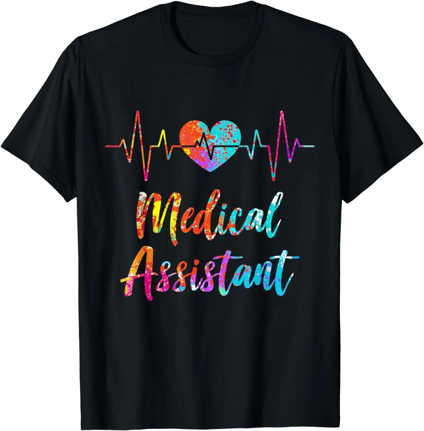 

Medical Assistant Heartbeat Nursing Hospital Heart Gift Unisex T-Shirt