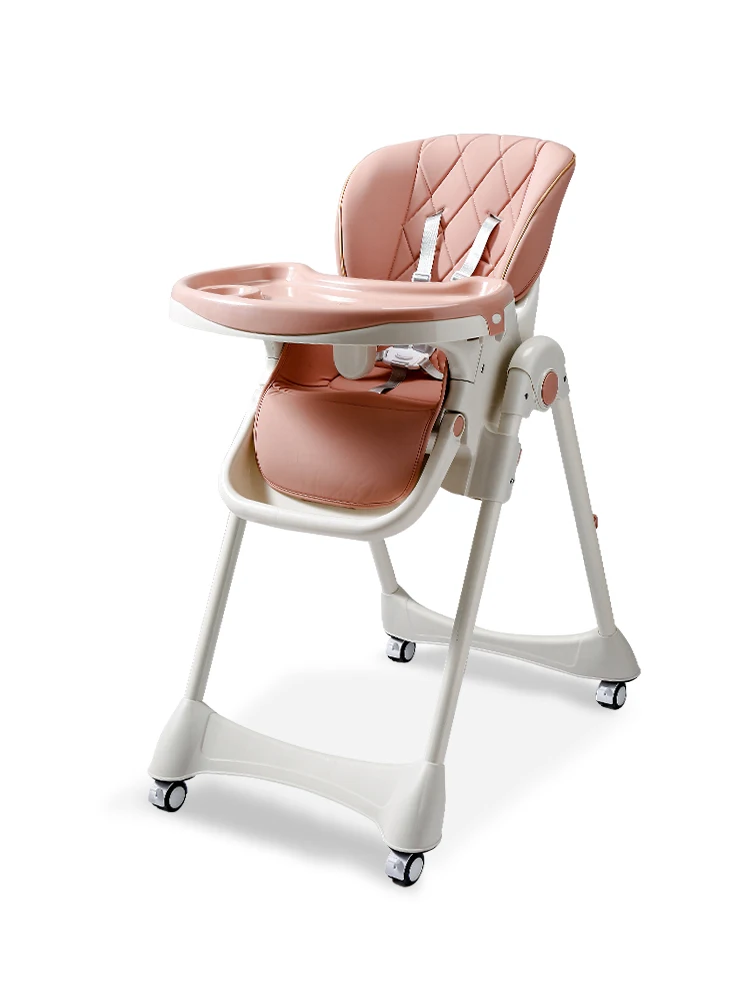 good Quality PU Multi-Function Portable  Baby Dinner Feeding Highchair