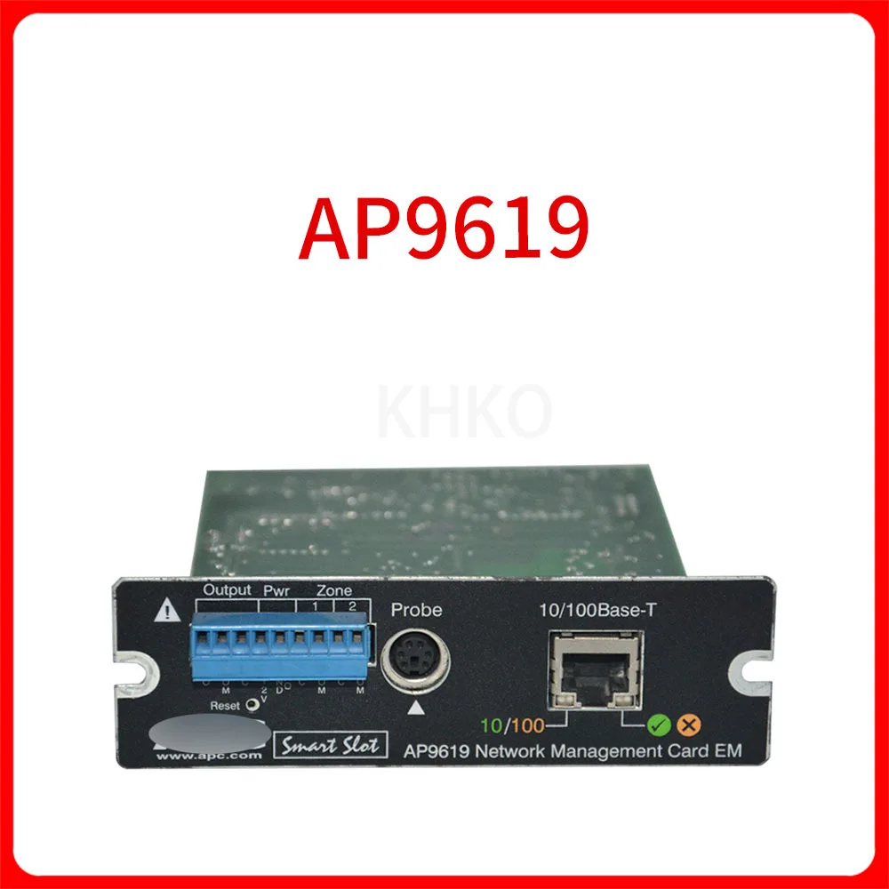 

Оригинал для смарт-слота AP9619 UPS, беспроводная плата управления сетью, адаптер, испытанная EM плата 10/100 Ethernet