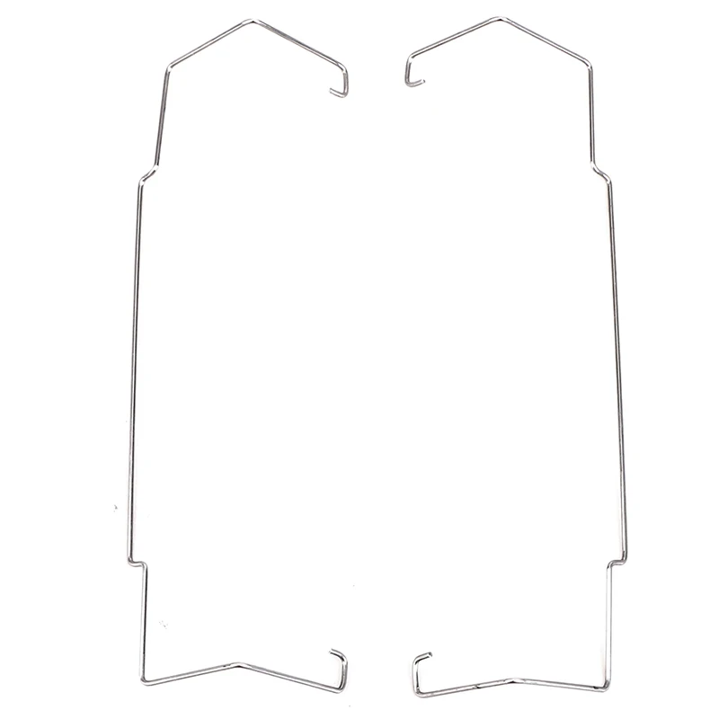 1Pair 12CM Computer CPU Cooling Fan Clip Steel Wire Fastener Metal Clip