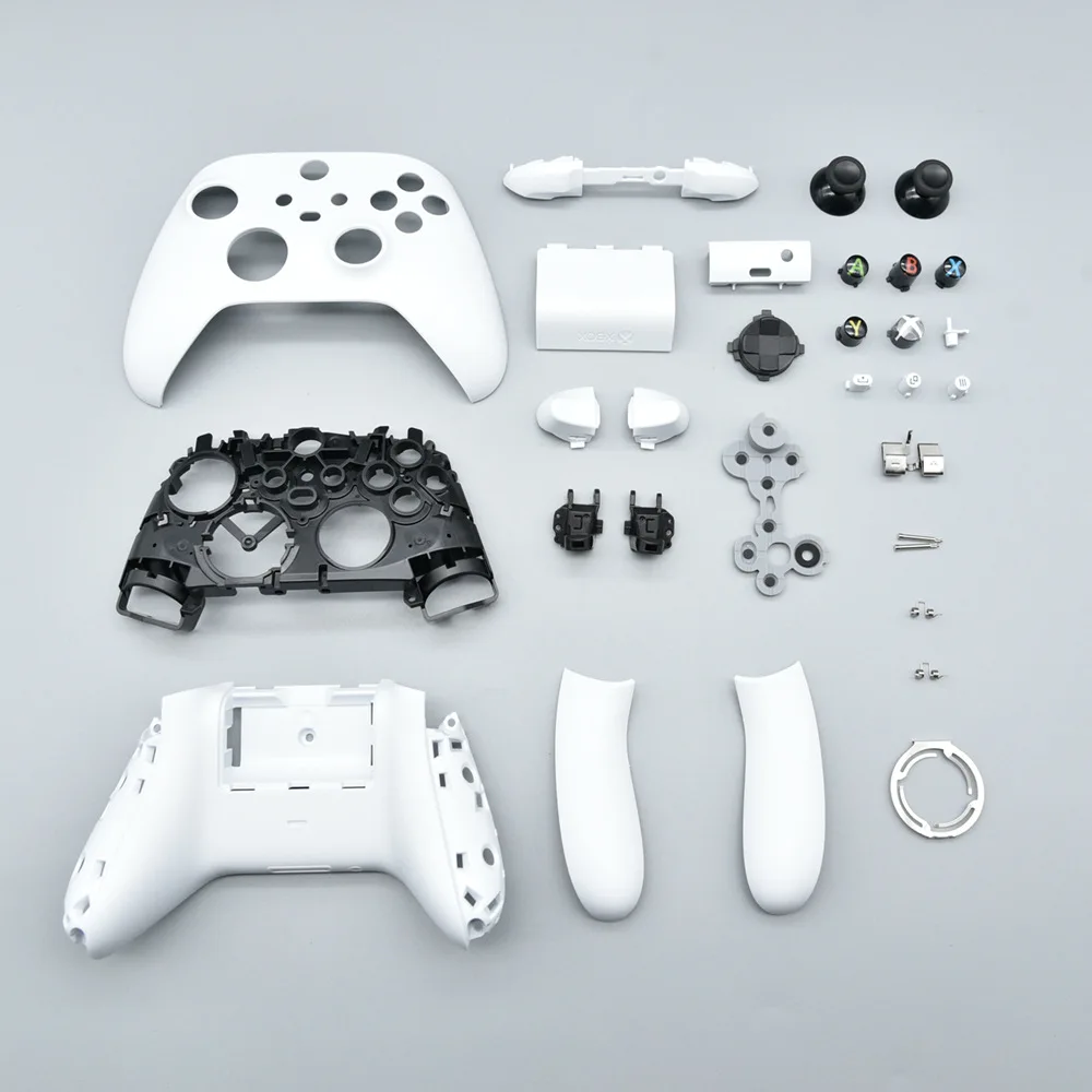 Substituição completa Shell com ferramenta de desmontagem, série XBox, S, X controlador, casca inferior, peças de reparo