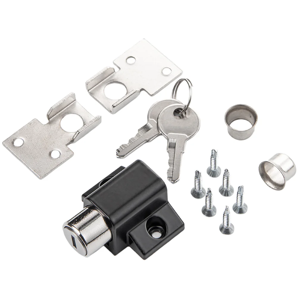 Mechanically Operated Sliding Window Lock Made of Aluminum Alloy to Support Ventilation While Maintaining Safety
