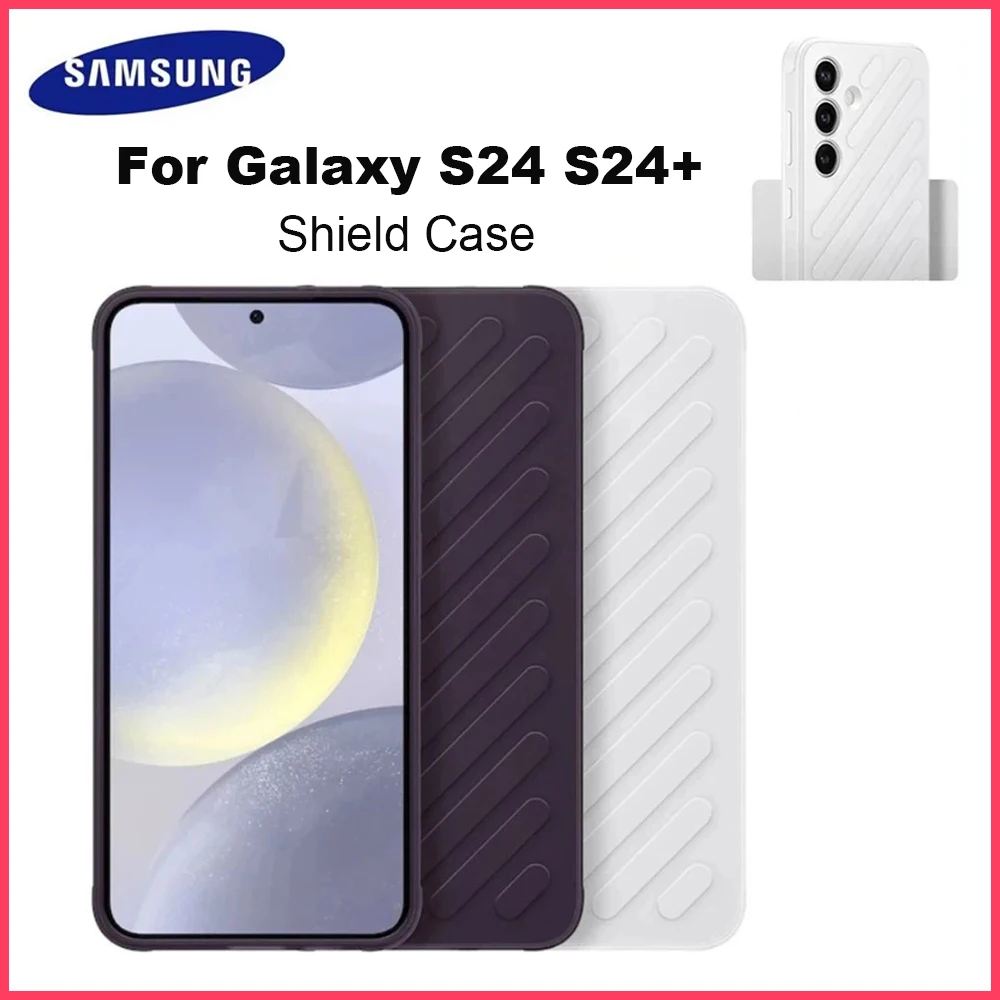 Original SAMSUNG Galaxy S24 S24+ S24Plus Shield Case Genuine Galaxy S24 S24+ Shield Cover