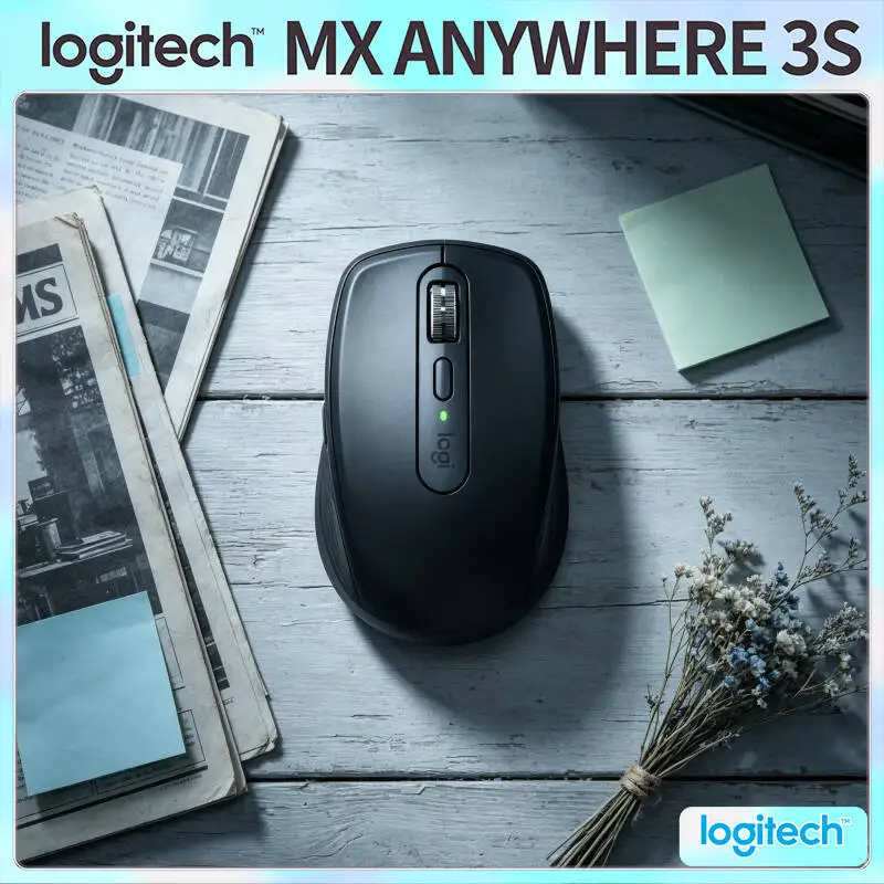 

Ergonomic Wireless MX Anywhere 3S - 8K DPI, MagSpeed Scroll, Anti-Slip Surface, Great for Toy Store Kid Preference Matching
