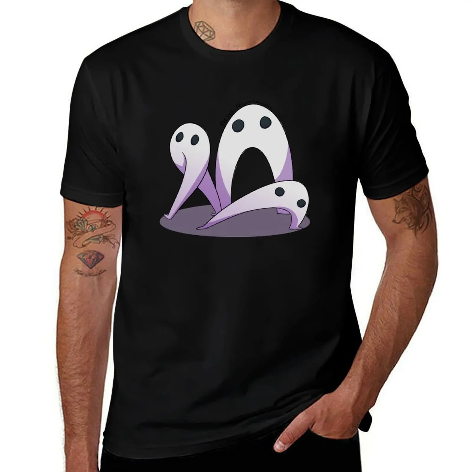 Cartoony Fresno Nightcrawlers Cryptid T-Shirt Casual Daily Wear Short Sleeve Top T-Shirt