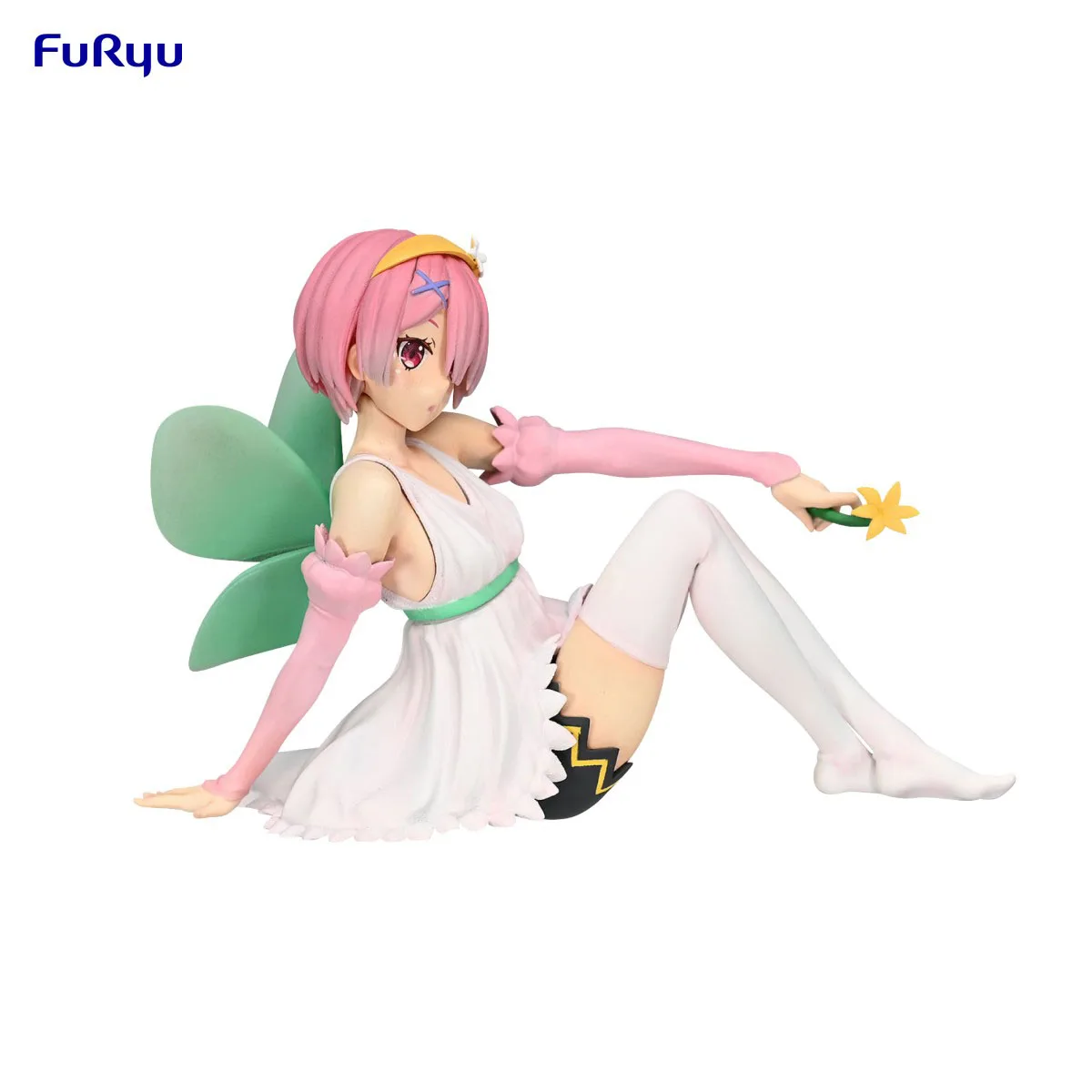 In Stock Original  FuRyu Noodle Stopper Re:Zero Kara Hajimeru Isekai Seikatsu Ram Hana No Yousei Anime Figure Action Figure